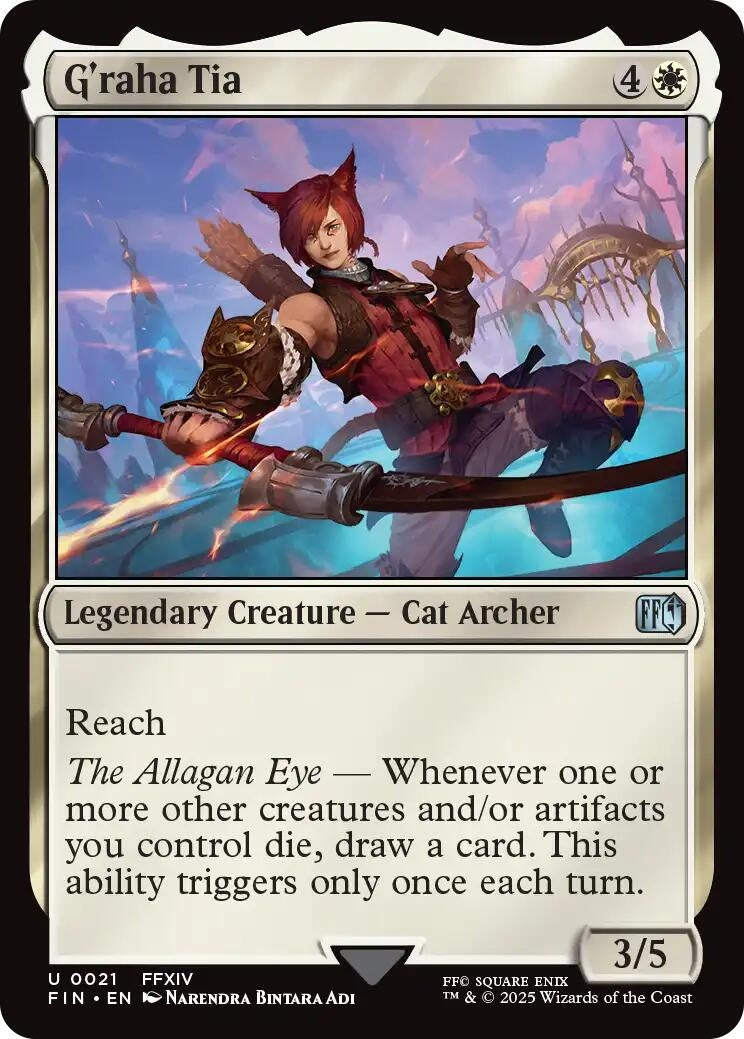 Image for G'raha Tia (21) (FIN) - Magic: The Gathering
