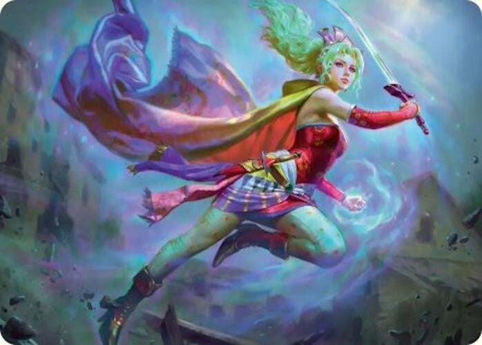 Image for Terra, Herald of Hope Art Card (20) - Magic: The Gathering
