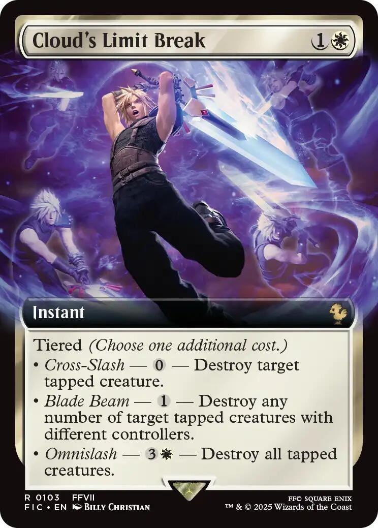 Image for Cloud's Limit Break (Extended Art) (103) (FIC) - Magic: The Gathering