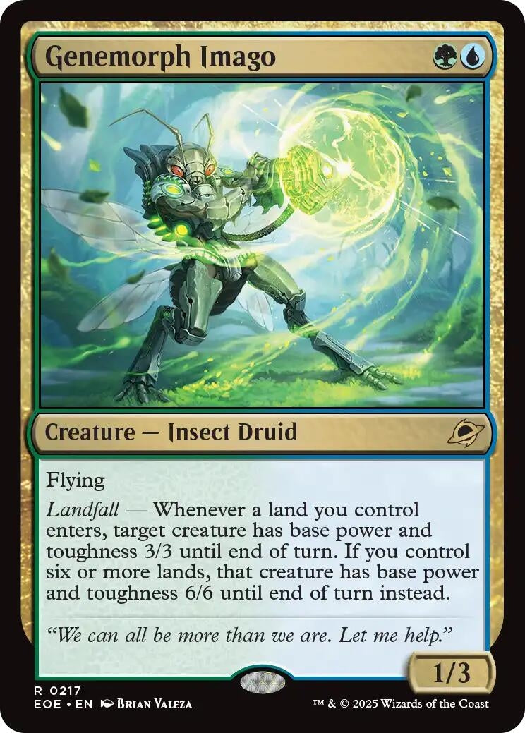 Image for Genemorph Imago (217) (EOE) - Magic: The Gathering