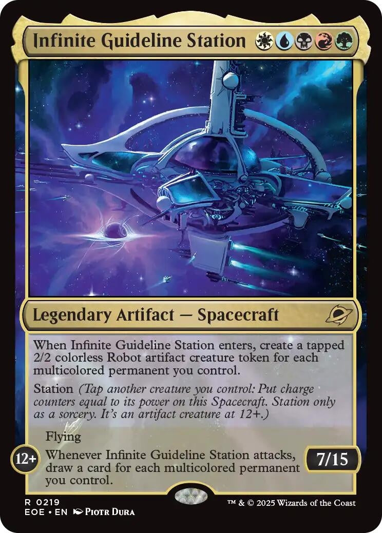 Image for Infinite Guideline Station (219) (EOE) - Magic: The Gathering