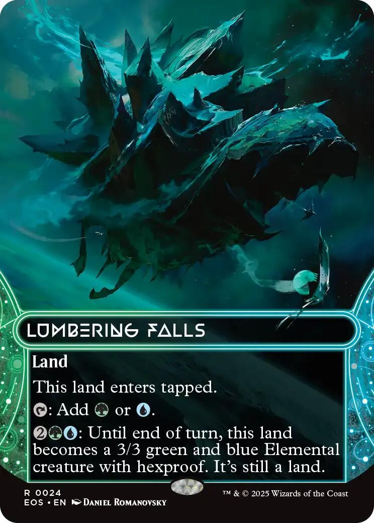 Lumbering Falls (0024) (Borderless) (24) (EOS)