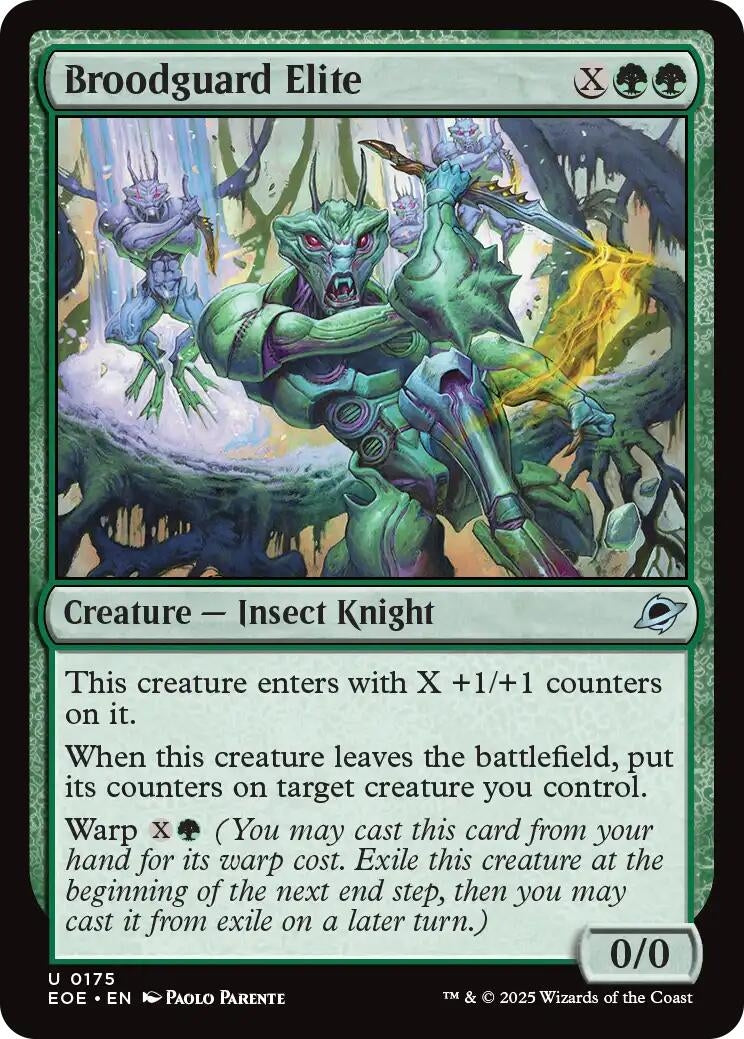 Image for Broodguard Elite (175) (EOE) - Magic: The Gathering