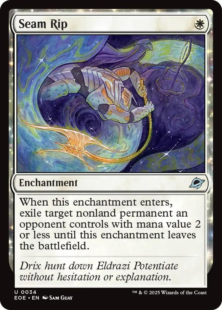 Image for Seam Rip (34) (EOE) - Magic: The Gathering