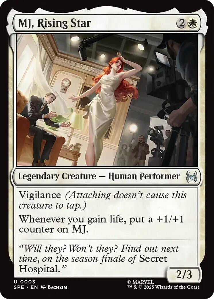 Image for MJ, Rising Star (3) (SPE) - Magic: The Gathering