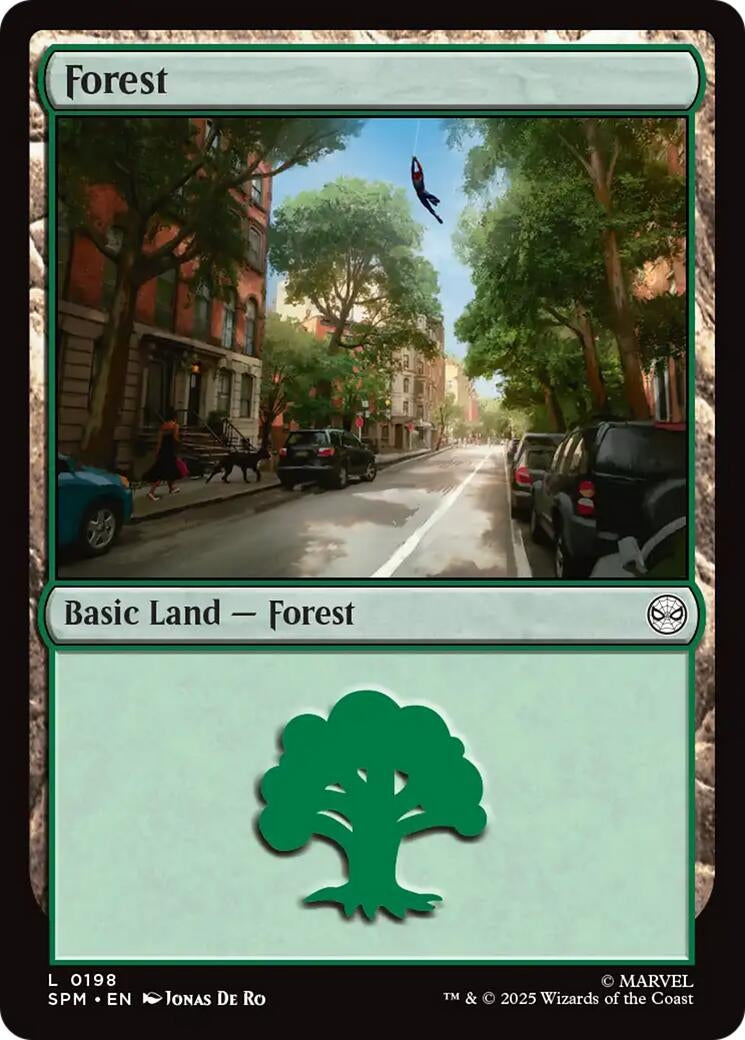 Image for Forest (0198) (198) (SPM) - Magic: The Gathering