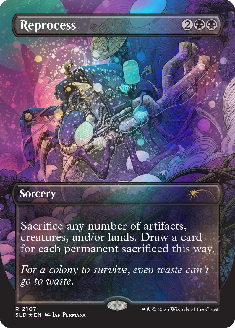 Reprocess (Galaxy Foil) (2107) (SLD)
