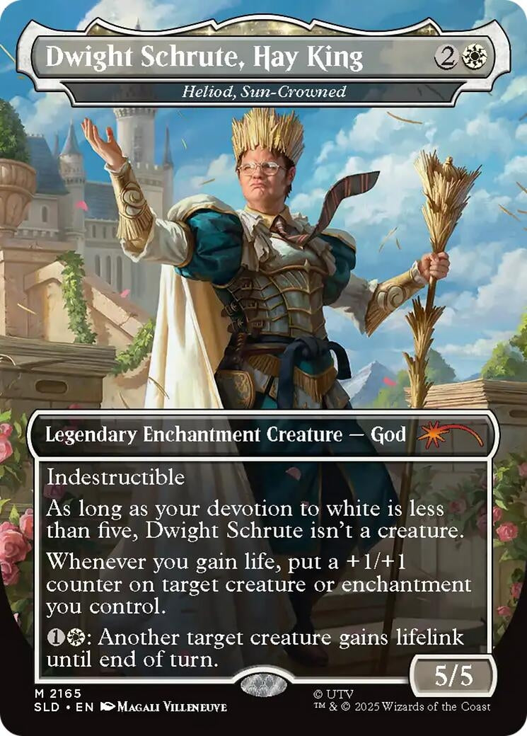 Dwight Schrute, Hay King - Heliod, Sun-Crowned (2165) (SLD)