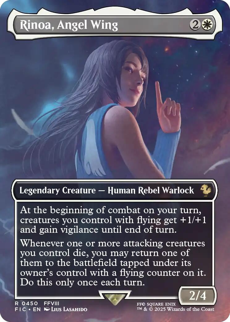 Rinoa, Angel Wing (Borderless) (450) (FIC)