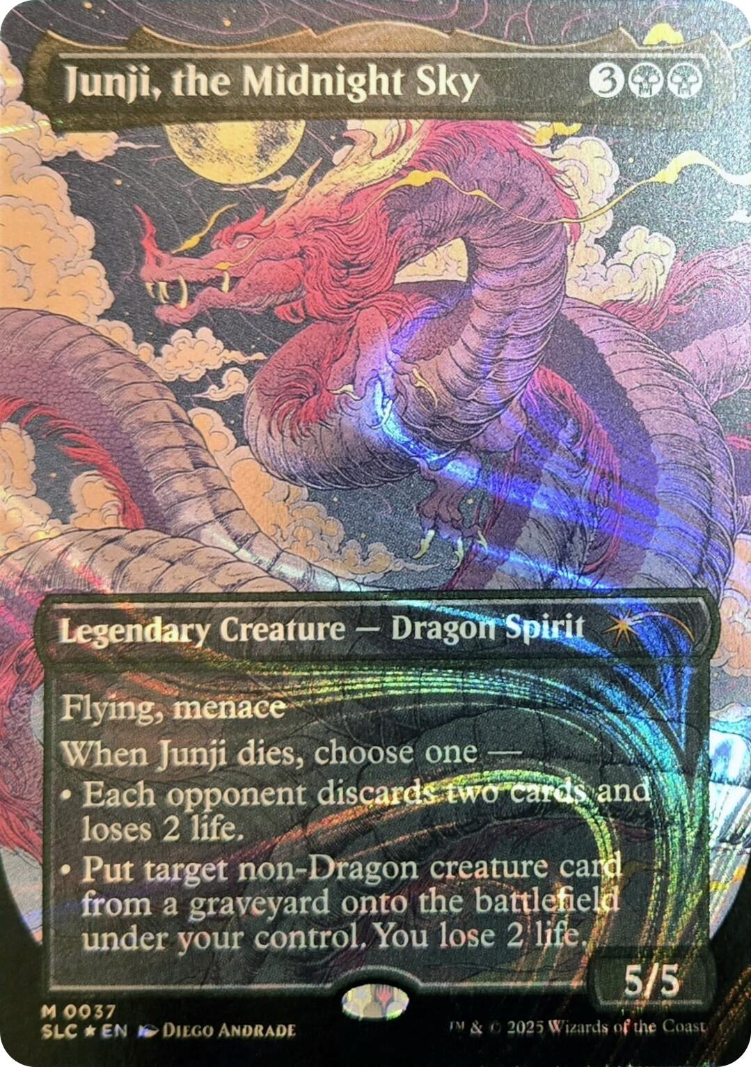 Junji, the Midnight Sky (Halo Foil) (37) (SLC)