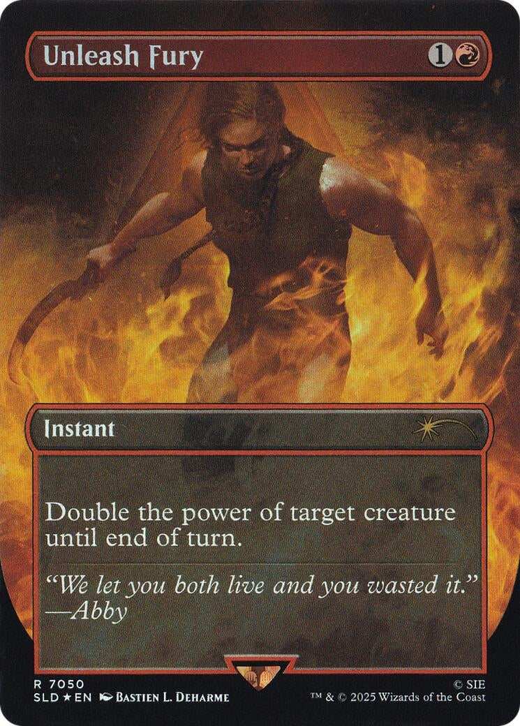 Unleash Fury (Rainbow Foil) (7050) (SLD)