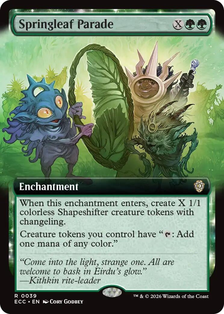 Springleaf Parade (Extended Art) (39) (ECC)