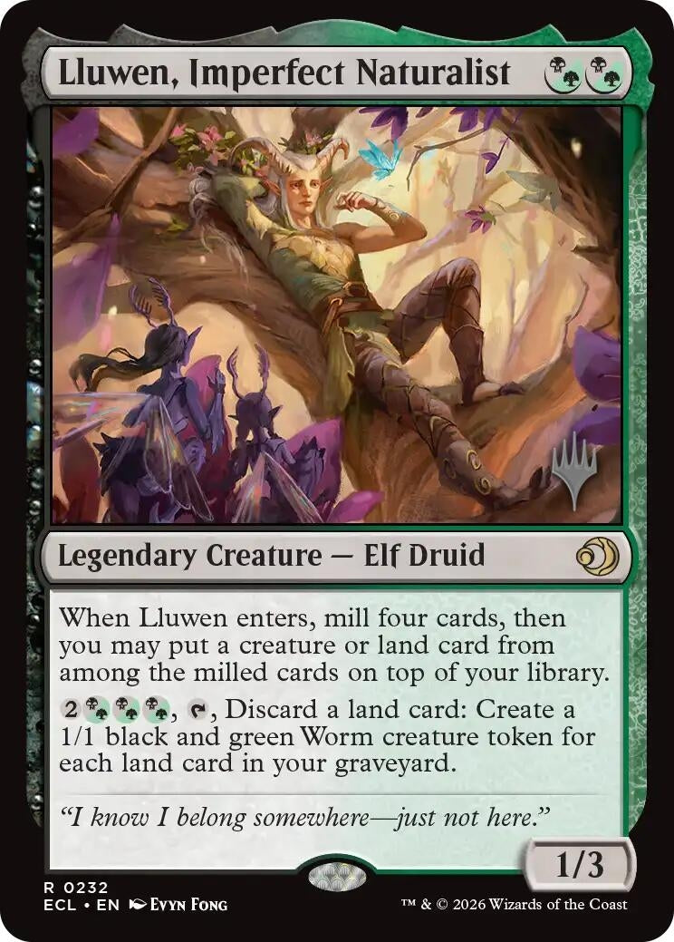 Lluwen, Imperfect Naturalist (232) (PPECL)