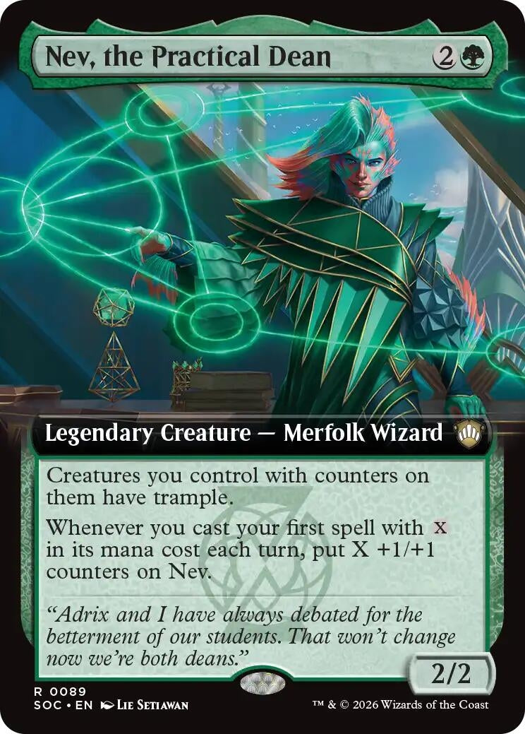 Nev, the Practical Dean (Extended Art) (89) (SOC)