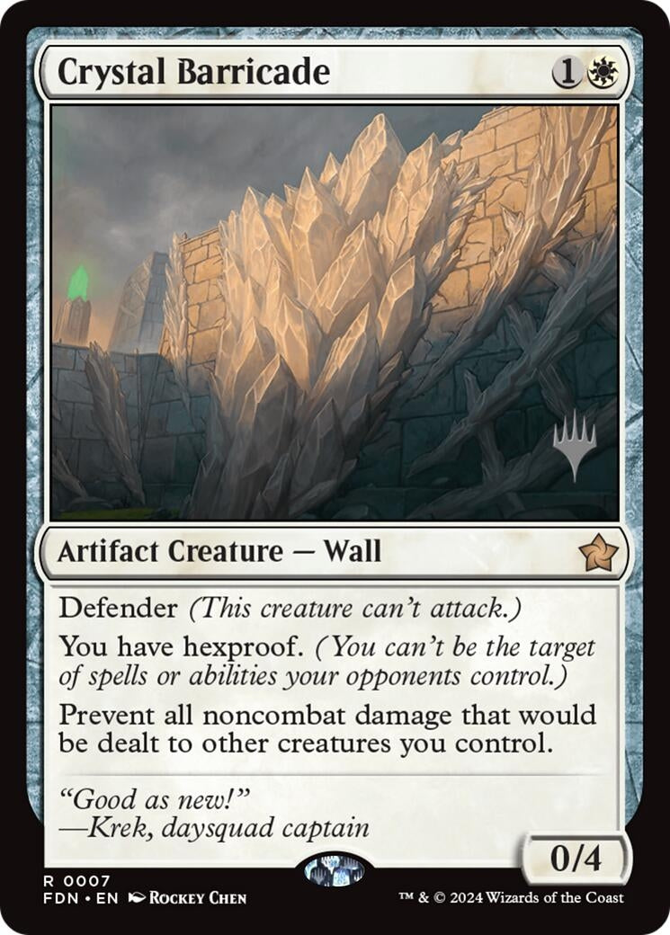 Crystal Barricade (7) (PPSOS)