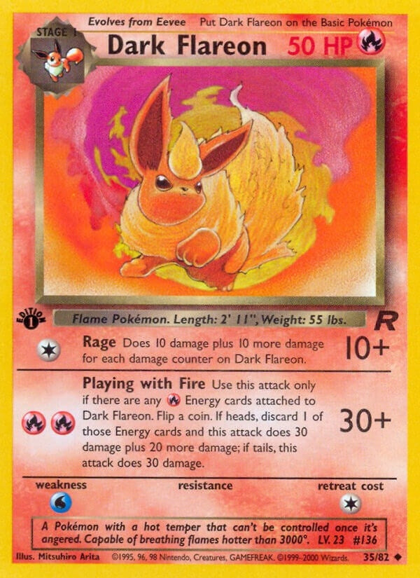 Dark Flareon (35/82) (TR)