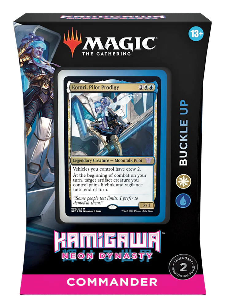 KAMIGAWA NEON DYNASTY COMMANDER DECK - BUCKLE UP