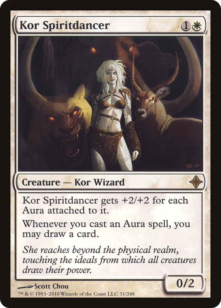 Kor Spiritdancer [Rise of the Eldrazi]