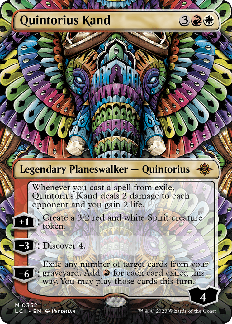 Quintorius Kand (0352) (Borderless) [The Lost Caverns of Ixalan]