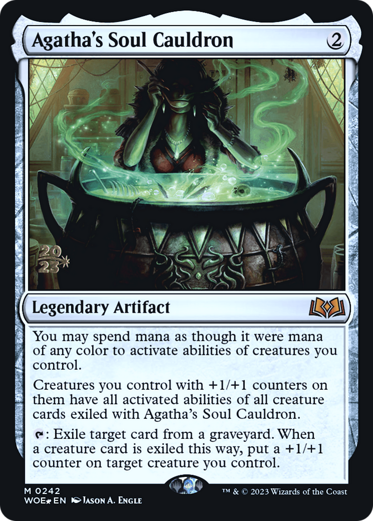 Agatha's Soul Cauldron [Wilds of Eldraine Prerelease Promos]