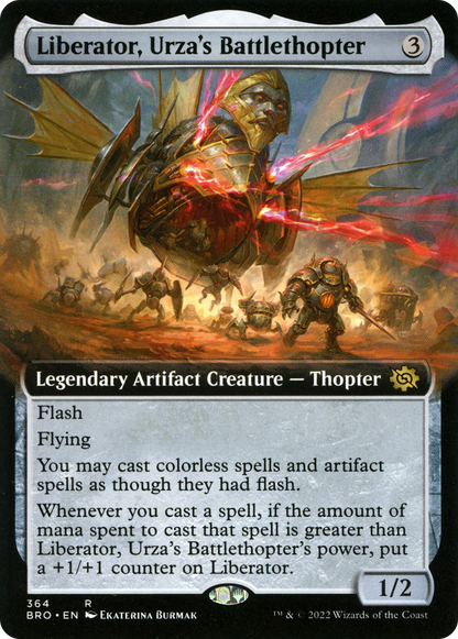 Liberator, Urza's Battlethopter (Extended Art) [The Brothers' War]