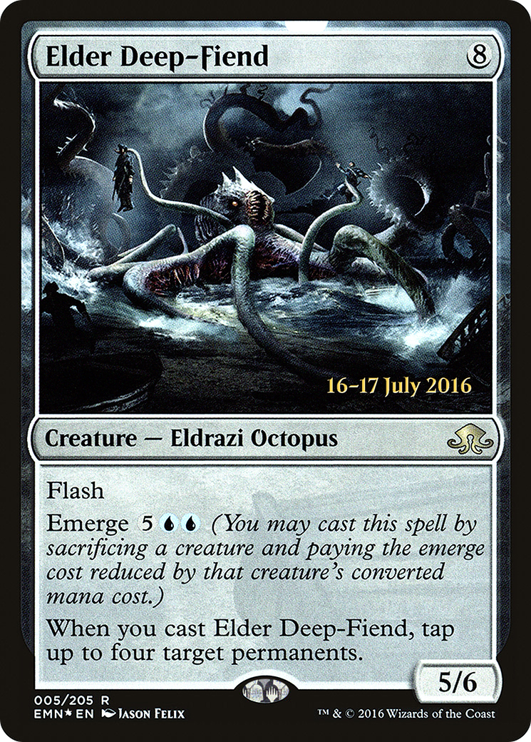 Elder Deep-Fiend [Eldritch Moon Prerelease Promos]