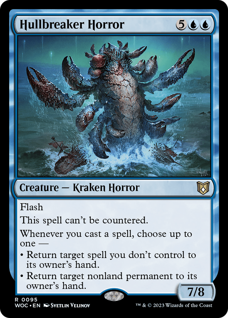 Hullbreaker Horror [Wilds of Eldraine Commander]