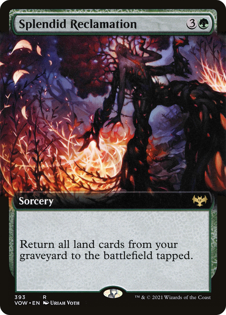 Splendid Reclamation (Extended Art) [Innistrad: Crimson Vow]