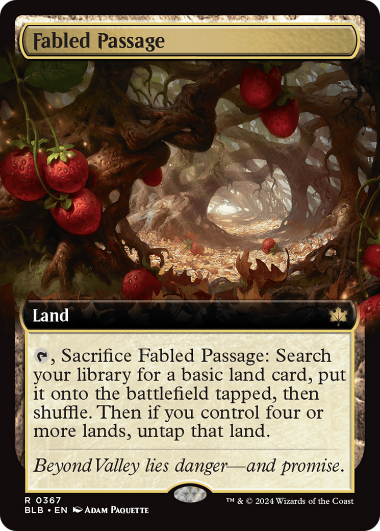 Fabled Passage (Extended Art) [Bloomburrow]