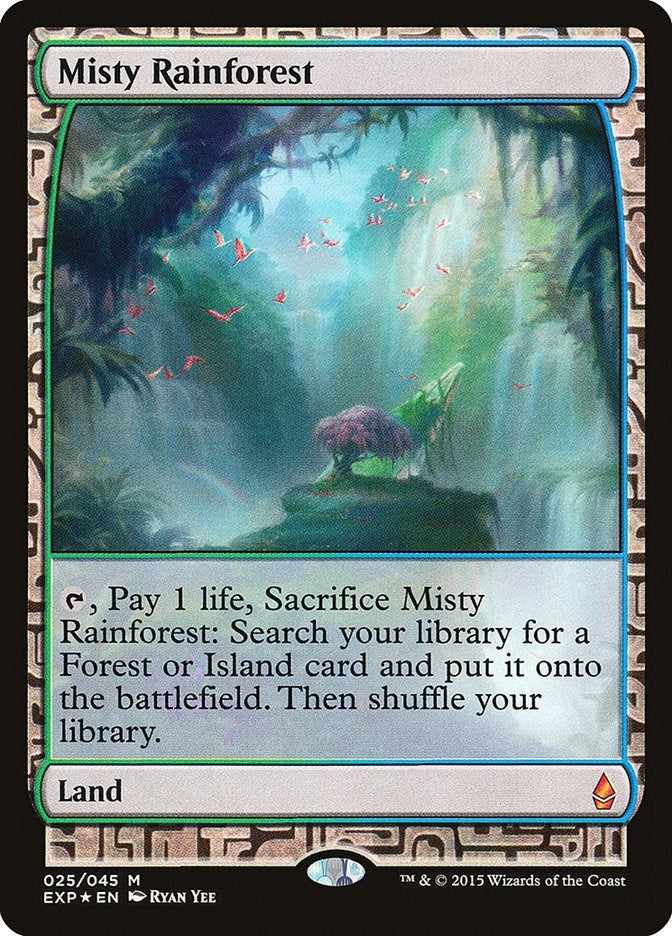 Misty Rainforest (25) (EXP)