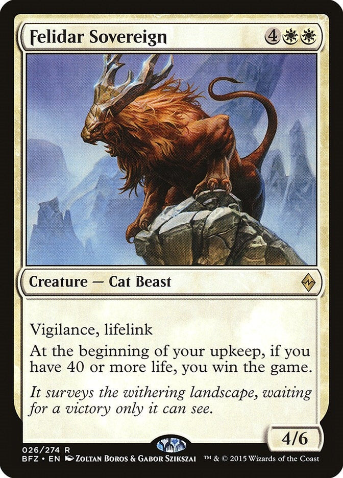 Felidar Sovereign (26) (BFZ)