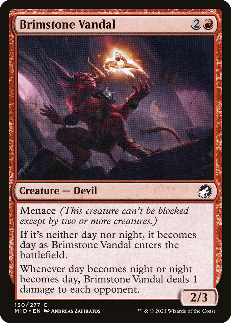 Brimstone Vandal [Innistrad: Midnight Hunt]