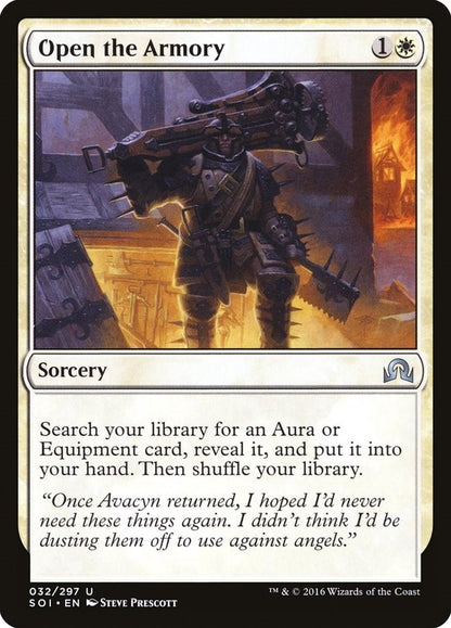 Open the Armory (32) (SOI)