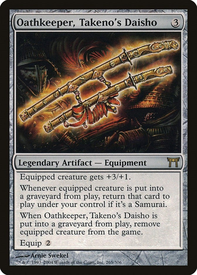 Oathkeeper, Takeno's Daisho (265) (CHK)