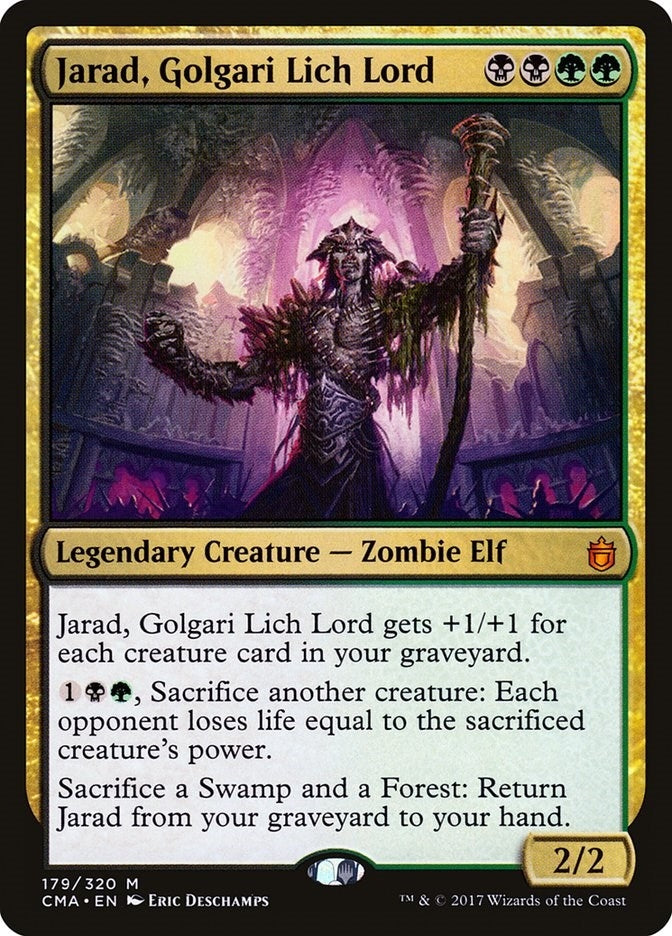 Jarad, Golgari Lich Lord (179) (CMA)