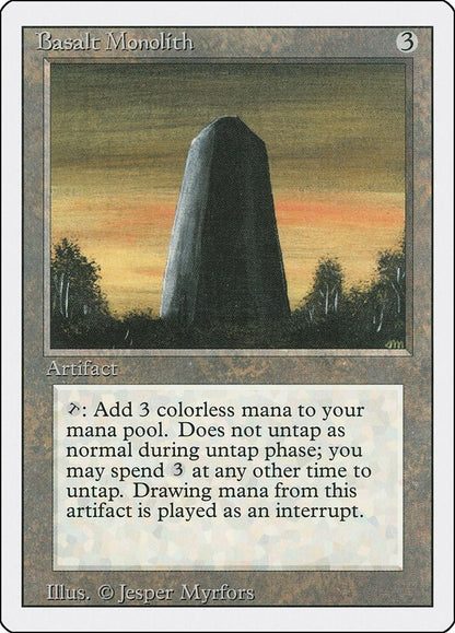 Basalt Monolith (3ED)