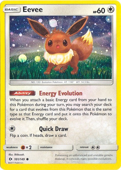 Eevee - 101/149 (Cosmos Holo) (101/149) (MCAP)