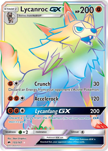 Lycanroc GX (Secret) (155/147) (SM03)