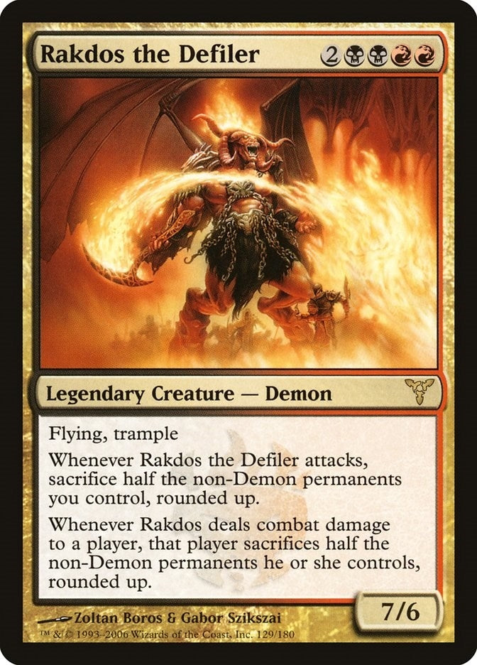 Rakdos the Defiler (129) (DIS)