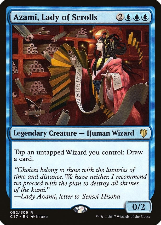 Azami, Lady of Scrolls (82) (C17)