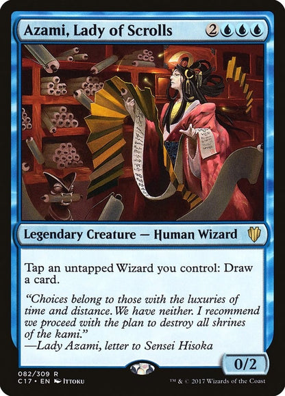 Azami, Lady of Scrolls (82) (C17)