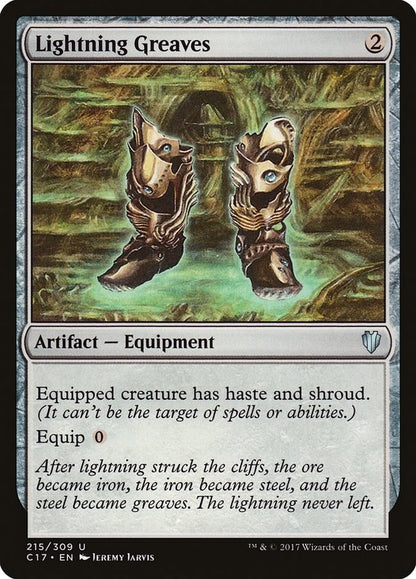 Lightning Greaves (215) (C17)
