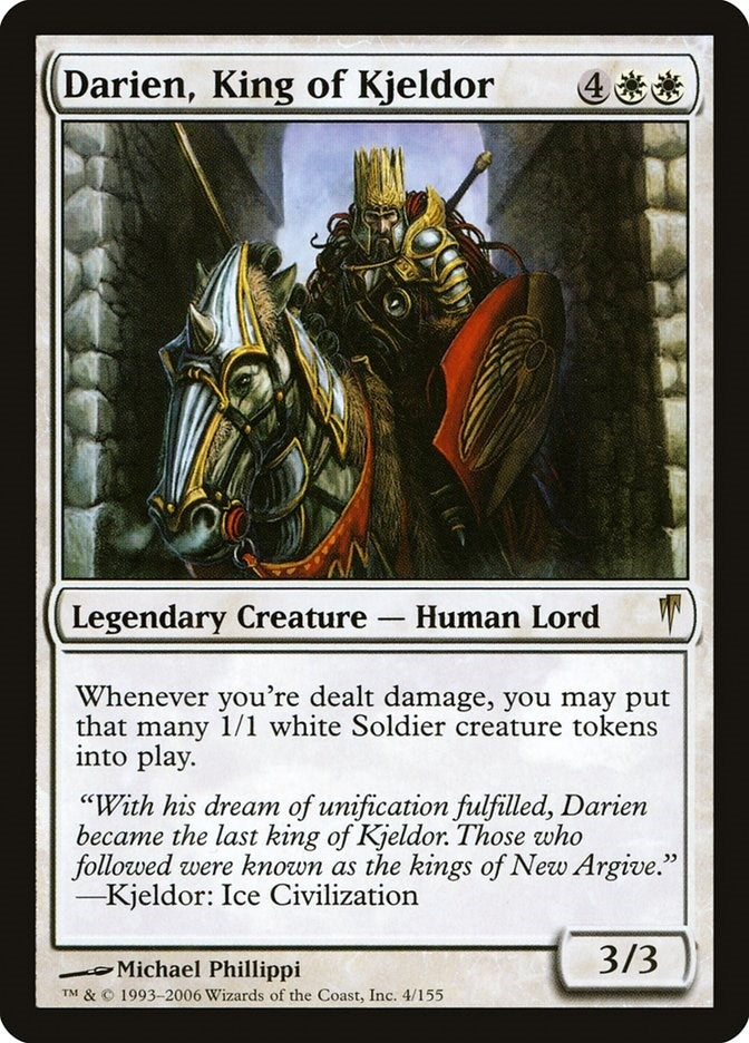 Darien, King of Kjeldor (4) (CSP)
