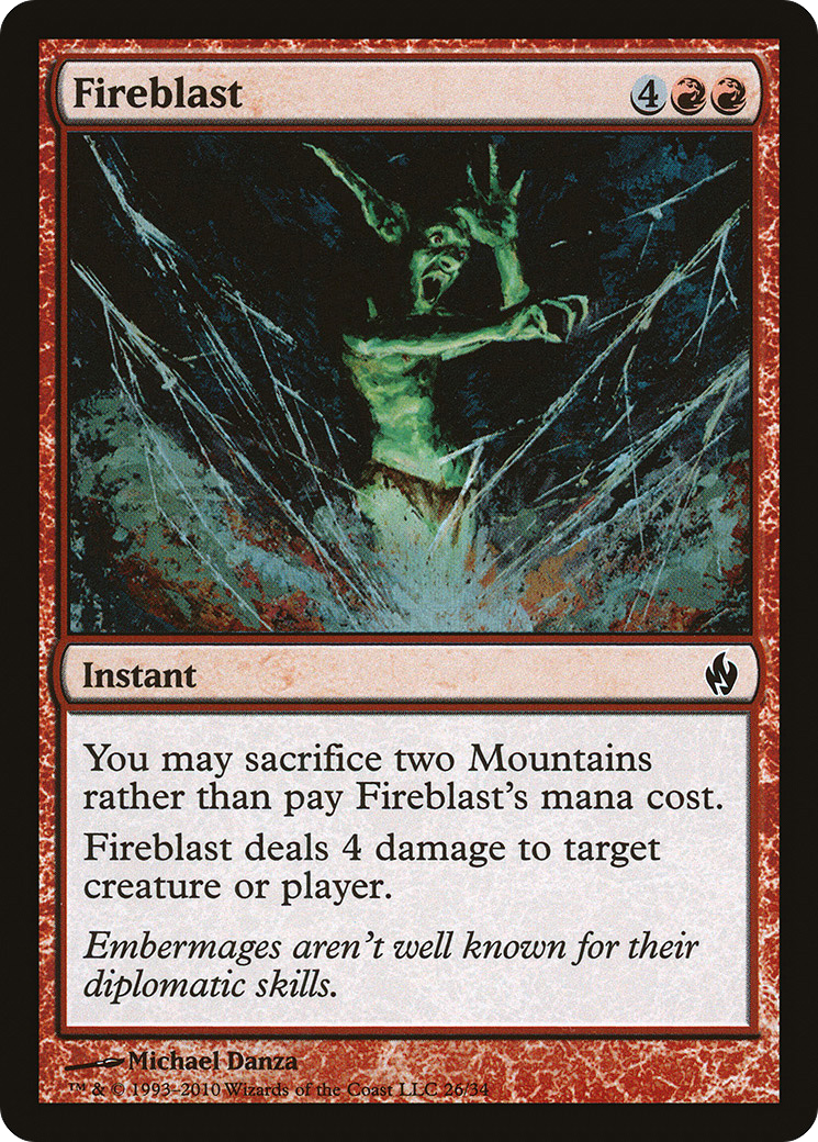 Fireblast [Premium Deck Series: Fire and Lightning]