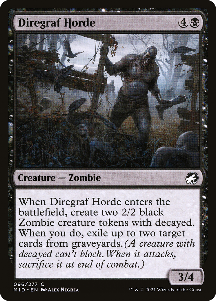 Diregraf Horde [Innistrad: Midnight Hunt]