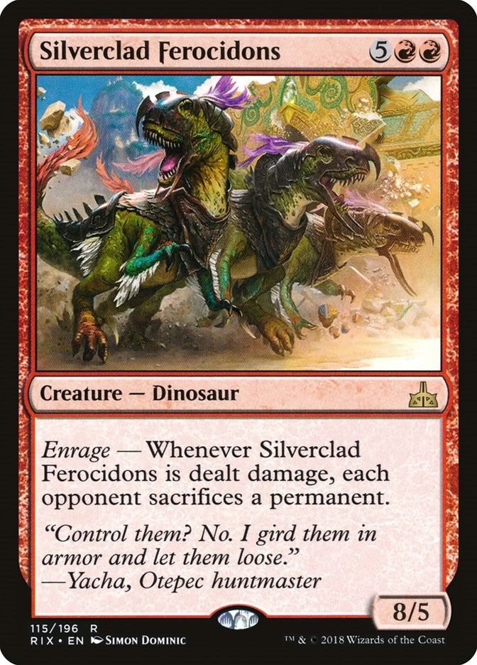 Silverclad Ferocidons (115) (RIX)