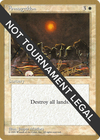 Armageddon - 1996 Bertrand Lestree (4ED) (WCD)