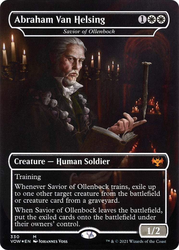 Savior of Ollenbock - Abraham Van Helsing [Innistrad: Crimson Vow]