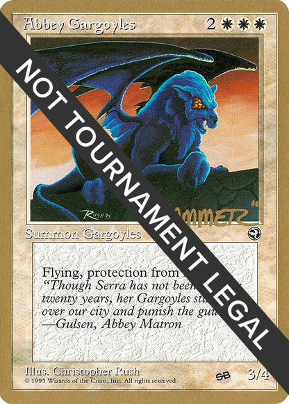 Abbey Gargoyles - 1996 Shawn "Hammer" Regnier (HML) (SB) (WCD)