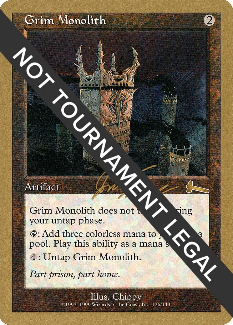 Grim Monolith - 2000 Jon Finkel (ULG) (WCD)